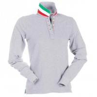 POLO ITALIA MANICA LUNGA DONNA